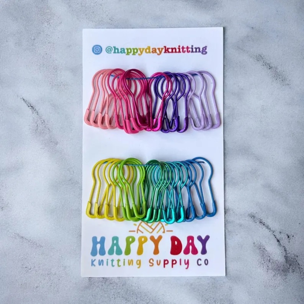 Colorful Knitting Stitch Markers